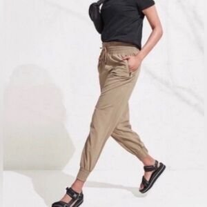 Athleta Beige Camden Jogger Pants